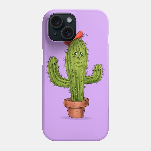 Hug Me Cactus Phone Case by Schink