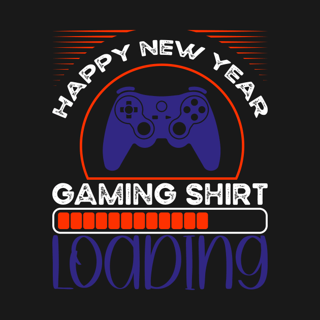 Happy New Year 2023 Gaming Shirt Loading by mcoshop