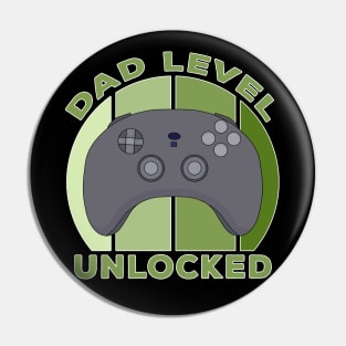 Dad Level Unlocked Pin