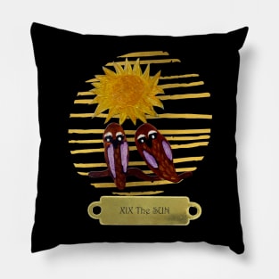 XIX The Sun Tarot card Pillow