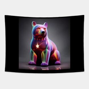 Glowing Bear Tapestry