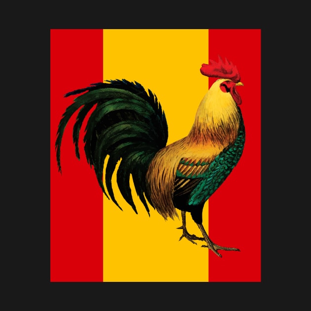 Spanish Spain Cock Fight Game Fowl Gallero by livania