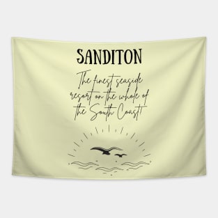 Sanditon The Finest Seaside Resort Tapestry