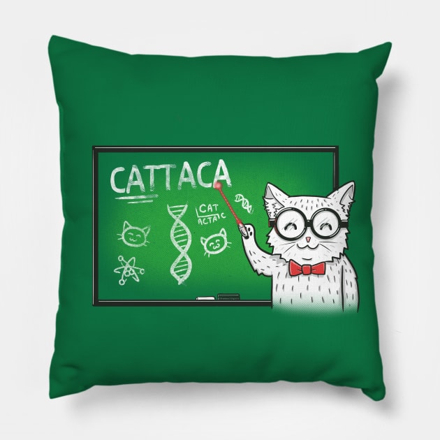 CATTACA Pillow by APSketches