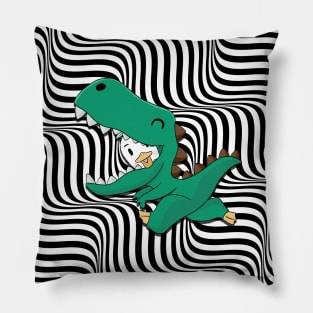 Dinosaur Doo Doo duck Pillow