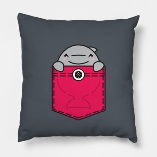 Pocket Dolphin Pillow