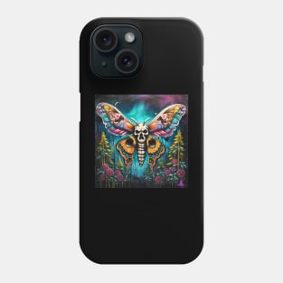 VIBRANT VISIONS (DEATH-HEAD MOTH) Phone Case