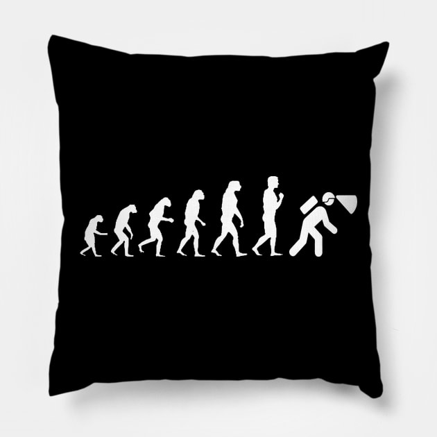 Funny Spelunking Evolution Pillow by KawaiiForYou