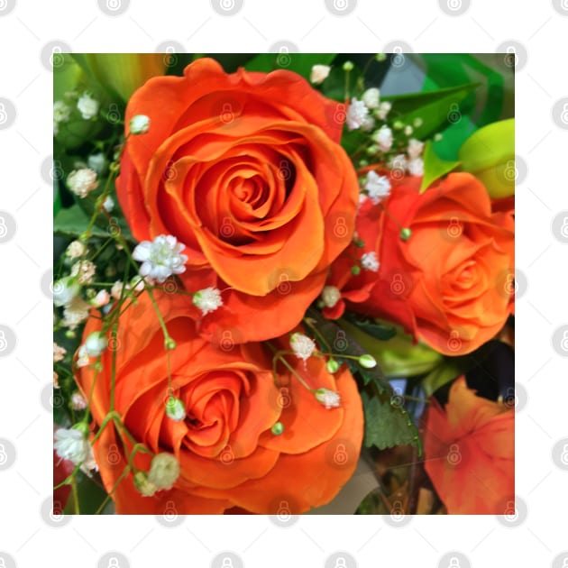 Orange Roses - Autumn Bouquet - Flowers by Ric1926