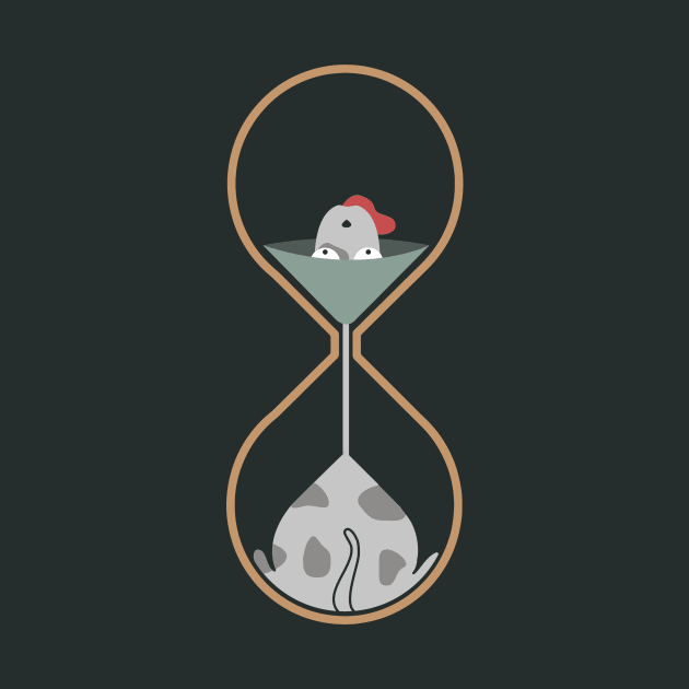 dog hourglass by gazonula