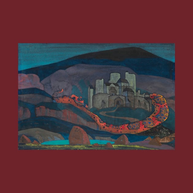 The Doomed City by Nicholas Roerich by Star Scrunch