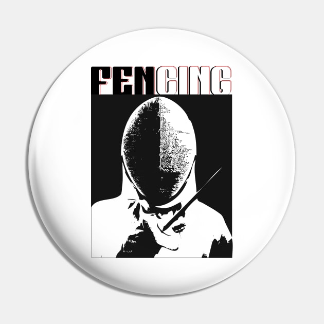 Vector Fencing Pin by GuettoUnderClothing