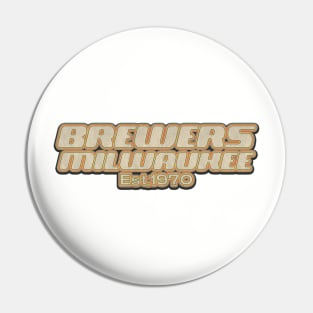Milwaukee Brewers  / Old Style Vintage Pin
