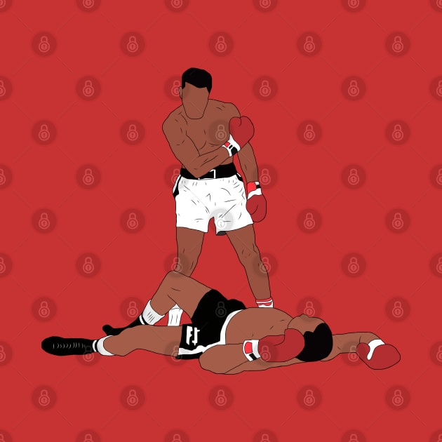 Muhammad Ali Iconic Pose by rattraptees