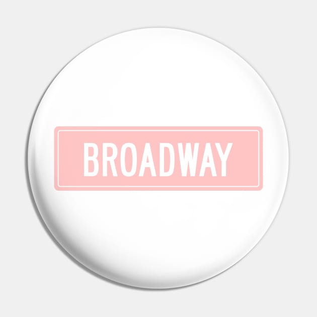 Broadway pink Pin by annacush