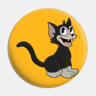 Cat t-shirt Pin