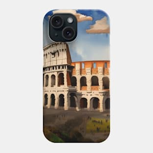 Echoes of History: The Majestic Colosseum Phone Case