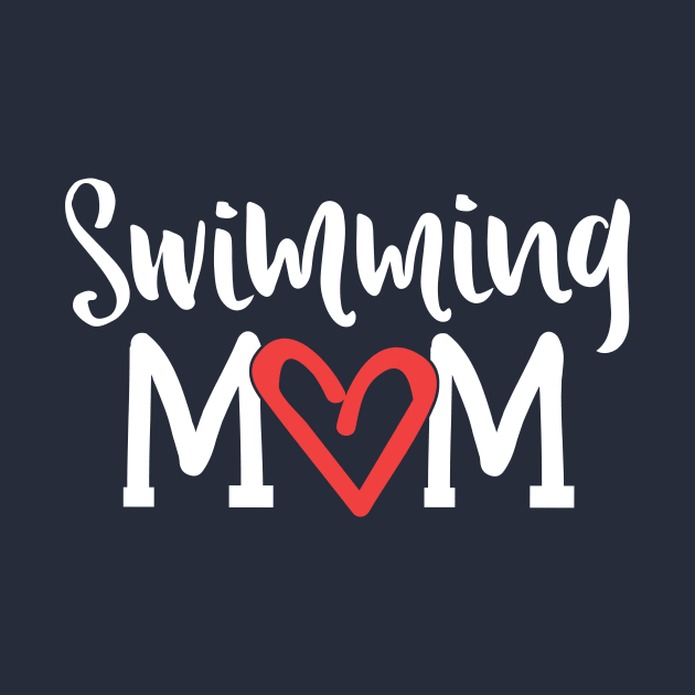 Swimming Mom Swim Team Shirt Mother School Meet Swimmer by 14thFloorApparel