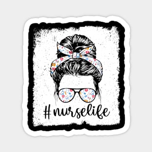 #nurselife vintage style design Magnet