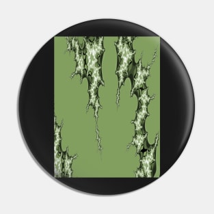 Green Lightnings Pin