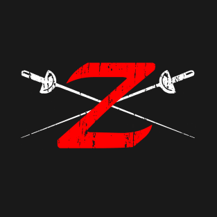 Z for Zorro distressed T-Shirt