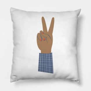 Peace Hands 3 Pillow