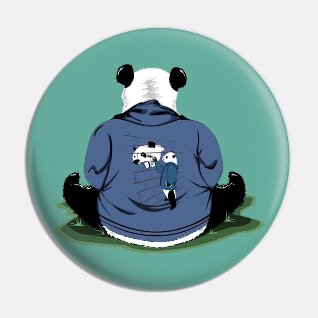 Pandaception Pin by viograpiks