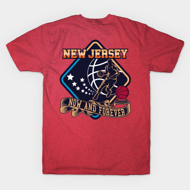 Disover NEW JERSEY FOREVER | 2 SIDED - New Jersey Basketball - T-Shirt