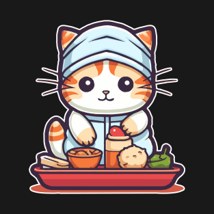 Sushi Cat Cute T-Shirt