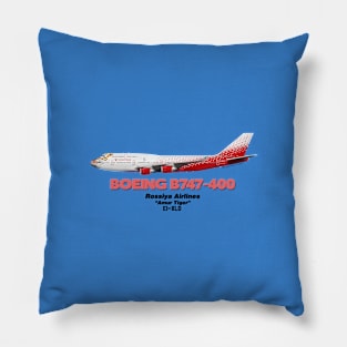 Boeing B747-400 - Rossiya Airlines "Amur Tiger" Pillow