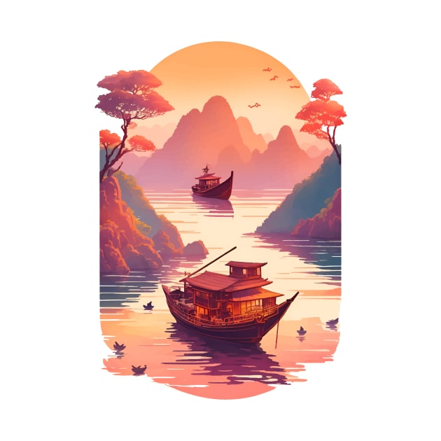 Sunset Serenade, Ninh Binh by star trek fanart and more