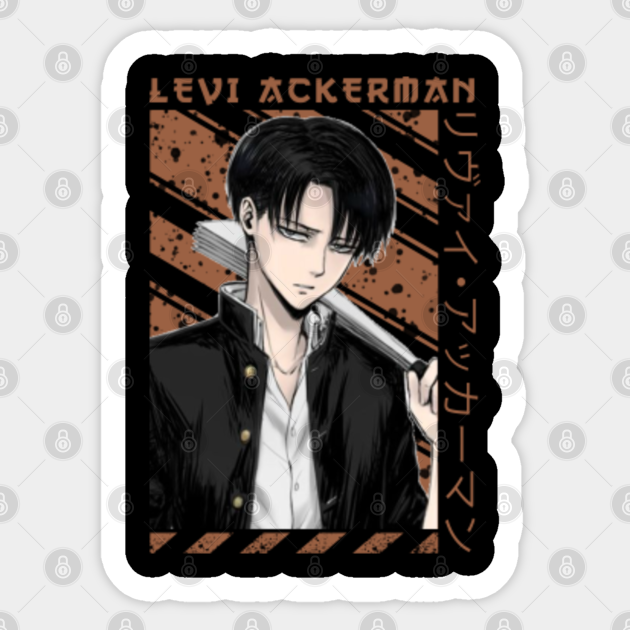 Levi Ackerman - Levi Ackerman - Sticker | TeePublic