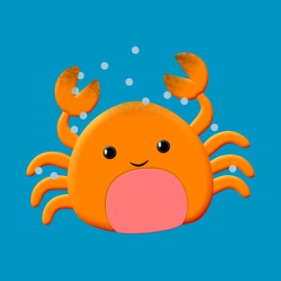 Cute Cartoon Crab T-Shirt