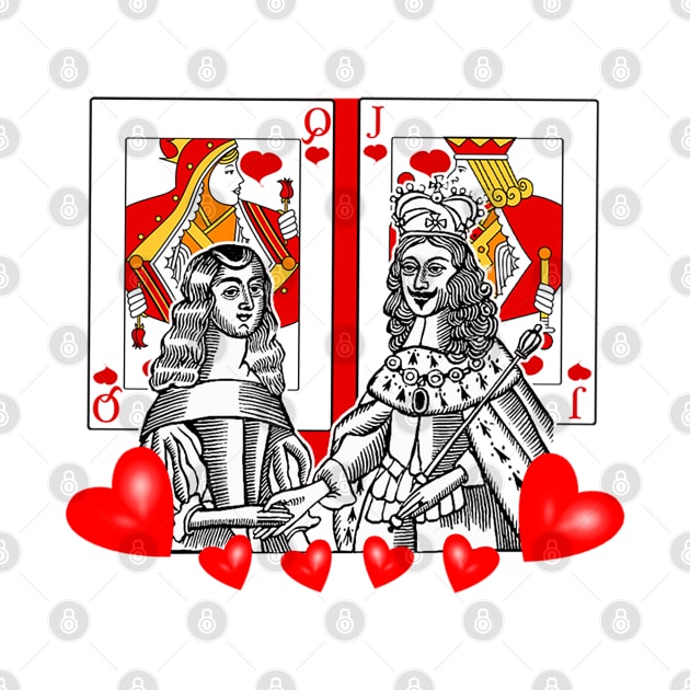 Love Game - King and Queen of Hearts by Marccelus