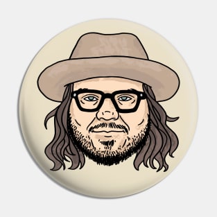 Epic Jeff Tweedy Portrait Pin