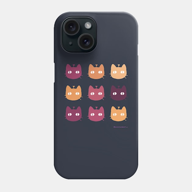 9 Rosy Kitty by Sunnie Meowtlu Phone Case by SunnieDu