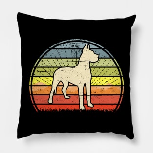 Great Dane Sunset Pillow