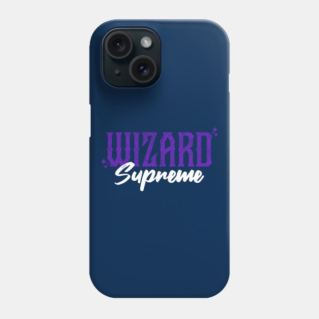 Wizard Supreme Vintage Phone Case by Wolfkin Design