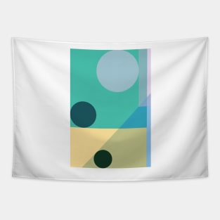 Circle and Square Minimalism Tapestry