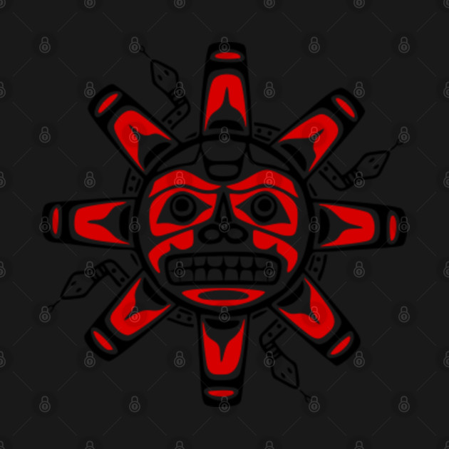 Discover Haida Sun - Native American - T-Shirt