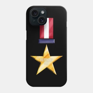 Golden Medal Of Honor For Veterans Day Phone Case