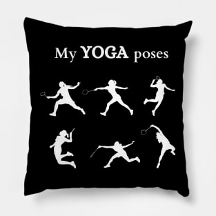 My Yoga Poses Pillow