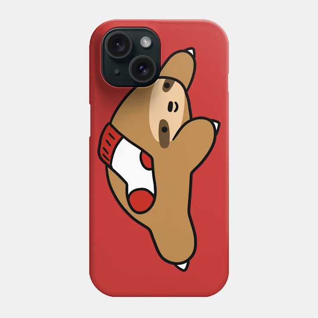 Sock Sloth Phone Case by saradaboru