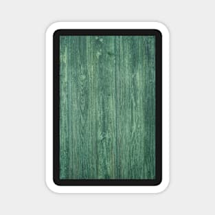 Green painted wood texture Magnet