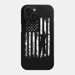 Archery Archer Bow Arrow American Flag Phone Case