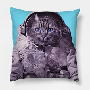 Good Vibes - Space Kitty Pillow