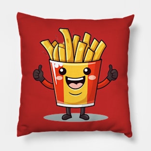 kawaii french fries T-Shirt cute ,potatofood Pillow