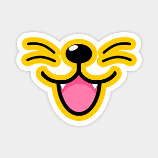 Funny Cat Mouth Design Magnet