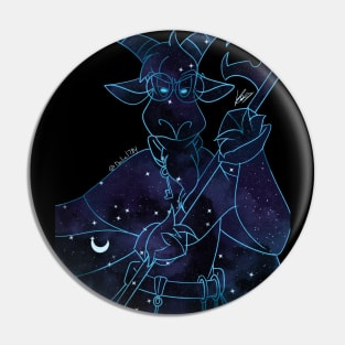 Virgil (Original Character) (Night sky variant) Pin