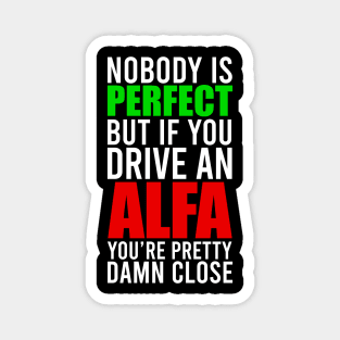 Alfa Owners Magnet